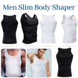 Men Slimming Vest Body Shaper Slim Chest Belly Waist Compression Shirt