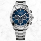 Hugo Boss Ikon HB1512963 Men’s Chronograph Watch Blue Dial Stainless Steel Strap