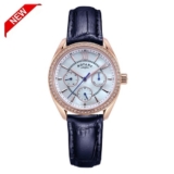 Genuine Rotary Ladies Blue Leather Multifunction Strap Watch LS03028/41 New