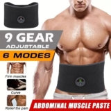EMS Abdominal Workout Belt ABS Fit Muscle Stimulater Training Gear Fitness USB