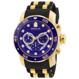 Invicta Pro Diver SCUBA Mes Watch 48mm Gold Black 6983