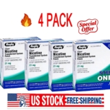 Rugby Clear Nicotine 21mg Transdermal System Patch Step Exp 06/2028-4 PACK