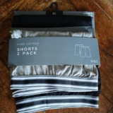Mens M&S Loungewear Pyjamas Pure Cotton Shorts 2 Pack XL