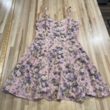 Shok Dress Size 7 Juniors Women Mini Y2K Sundress fairy Retro Vintage USA Cute