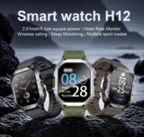 Smartwatch Compatible With iPhone & Android, TFT Display 100 Plus Modes green