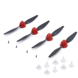 2/4pcs Propeller Set Eachine Mini Mustang P-51d Rc Airplane Spare Part 130x70mm
