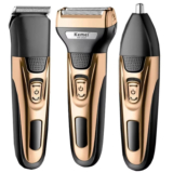 Kemei 3in1 Grooming Kit Electric Shaver For Men Beard Hair Trimmer Body