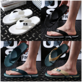 Mens Classic Flat Slip On Flip Flops by MIG Size 4-10 UK – BEACH POOL SLIDERS