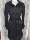 Vintage By Victoria, Victoria Secret Black Long Dress Peacoat Size 8