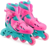 Kids Adjustable Roller Blades – Safe & Stylish Pink Inline Skates for Ages 5+