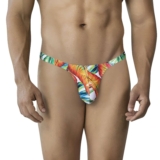 Cut4Men SP4NDEX Prints Brazilian Thong 06 mens string underwear swimwear hybrid