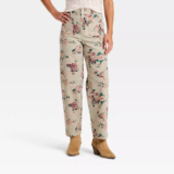 Women Highest-Rise Floral Sailor Straight Jeans – Universal