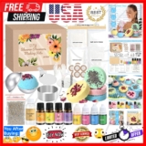 Bath Bomb Making Kit- 49Pcs DIY Bath Bomb Kit for Aldult, Make Your Own Showe…