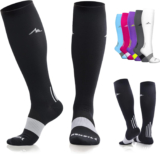 NEWZILL Medical Compression Socks for Women & Men, 20-30 Mmhg Knee-High Support
