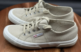 Superga 2750 Organic Canvas Sneakers, Beige, Women’s 6 (36 EU)
