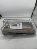 Household Essentials C21221-1 Glidez 2-Tier Sliding Cabinet Organizer 11.5″ W…