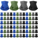 80 Pcs Men’s Neck Gaiter Bulk Cooling Face Mask for Men Women Summer UV Prote…