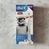 Oral-B Junior Star Wars Electric Toothbrush Oscillating Timer Pressure White