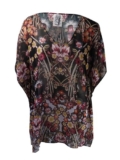 Becca Women’s Havana Floral-Print Tunic (Multi, XS/S) 807263342997
