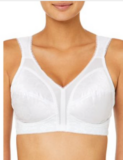 Playtex 18 Hour Ultimate Shoulder Comfort Wireless Bra White  Women’s