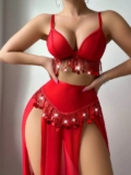Women Lingerie Gather Push Up Bra and Panty Set Babydoll Bodysuit Underwear