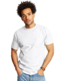 Hanes Adult Beefy-T T-Shirt with Pocket – 5190P