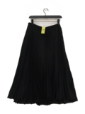 Jolie Moi Women’s Midi Skirt UK 20 Black 100% Polyester Midi Pleated
