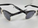 2 Pack Moet & Chandon Sunglasses Black With UV 400 Protection for Pool & Parties