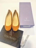Vera Wang Lara  Supple Comfortable Suede Ballet Flats NWT – Tan/Camel, Size 8.5M
