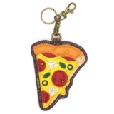Chala PIZZA Key Fob-Coin Purse Keychain Purse Accessory Food Collection NWT