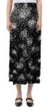 Live Unlimited Black & White Dotty Polka Dot Jersey Maxi Skirt Size 16 BNWT