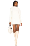 Free People Ottoman Slouchy Tunic Sweater Dress in Ivory XS NWT $148
