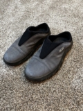 Vintage Oakley ‘Bobbie’ Leather Mule Clog Slip-On Shoes