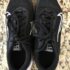Rachel Zoe Women’s Black Gray Embossed Leather Stripe Flats Shoes Size 7.5 M