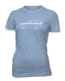 Toyota BJ55 FJ55 Land Cruiser 4×4 T-Shirt – Women – Side View