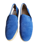 Reaction by Kenneth Cole solid blue suede espadrilles Size 7.5 M