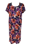 Colleen Lopez EveryWear Maxi Dress Abstract Multi