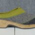 Ethan Valdes Barcelona blue cream striped knotted espadrille slide sandals 7