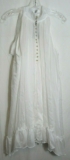Society Addict White Button Down Front Bow Back Neckline Lined Dress Large NWT