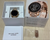 Michael Kors Access MKT5089 Pink Gold Smartwatch Women’s Round