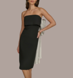 Donna Karan New York Women’s Bow-Back Strapless Dress MSRP $249
