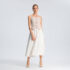 Women Sleeveless Button-Front Smocked Maxi Empire Waist Dress – Universal