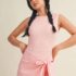Big Sleeve Cape With Camisole And Pleated Skirt Chinese Style Embroidered Hanfu