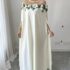 DKNY Women’s Breathable Side Slits Pullover Soft Linen A Line Summer Dress