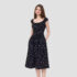 New Anthro Midi Dress Size Medium Purple Satin Paisley Wedding Romantic Prom