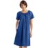 White House Black Market Navy/White Floral Collared Button Tie Midi Dress 4