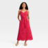 Women Ruffle Maxi Dress – A New Day Brown XS