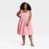 Women Crafted Midi Sundress – Universal Thread Red XXL