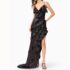 Luxury Mermaid Evening Dresses Yellow Beaded Lace Appliques Sexy Prom Gowns