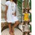 Pact Dresses Skirts Women’S Fit & Flare Midi Dress X-Large, Short Looking Gla…